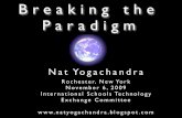 Breaking the paradigm. nov6, 2009