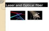 Laser and optical fiber