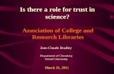 ACRL Trust in Science Talk