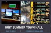 Huit 2014 summer town hall pdf