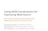 Using SKOS Vocabularies for Improving Web Search