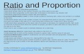 Ratio And Proportion Powerpoint