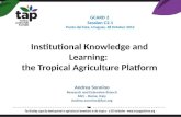 C2.1. The Tropical Agriculture Platform.
