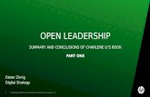 Digital Mindshift: Open Leadership (Dieter Zirnig)