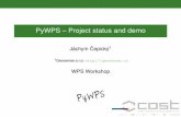 PyWPS at COST WPS Workshop