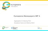 Europeana Newspapers Aggregation and Indexing Plan