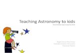 Teaching Astronomy to kids