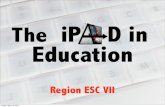 Region ESC 7 iPad in Education