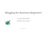 Blogging for business beginners