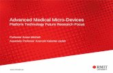 Advanced medical micro devices