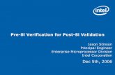 Stinson post si and verification
