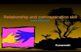 Relationship And Communication Skill