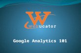 Google Analytics 101 Webinar
