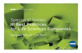 MaRS Best Practices: IP Best Practices for Life Sciences Companies - Victoria Heppell