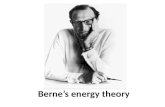 Berne's energy theory - Cathexis (Transactional analysis / TA is an integrative approach to the theory of psychology and psychotherapy)