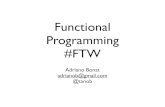 Functional Programming #FTW