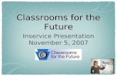 Classrooms For The Future Intro Presentation