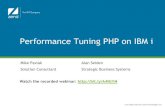 Performance tuning PHP on IBMi