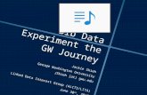 Bib Data Experiment -- The GW Journey