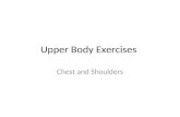 Upper  Body  Exercises  Chest  Shoulders