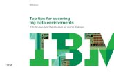 Top Tips for Securing Big Data Environments