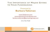 The Importance of Major Giving in Fundraising