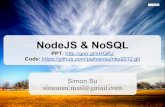 Nko workshop - node js & nosql