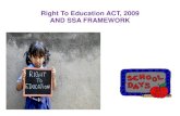Right to Education and Sarva Shiksha Abhiyan