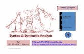 Syntax & syntactic analysis,lec.1, dr. shadia.ppt [compatibility mode]