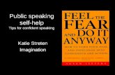 Public speaking self-help - tips for confident speaking