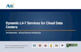 Dynamic L4-7 Services for Cloud Data Centers