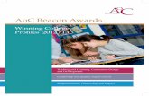 AoC Beacon Awards 2012/13 Winning College Profiles