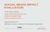 Social Media Impact Evaluation