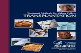 Treatment Methods for Kidney Failute  Transplantation