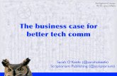 The business case for better tech comm