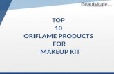 Top 10 oriflame products for perfect makeup kit