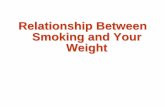 Relationship Between Smoking and Your Weight