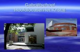 Gabriëlschool Hoofdlocatie/Het Kristal. De basisschool: overeenkomsten en verschillen  Iedere basisschool heeft de wettelijke opdracht om het onderwijs.