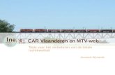 CAR Vlaanderen en MTV-web Tools voor het verbeteren van de lokale luchtkwaliteit Annemie Wynands.