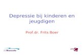 Depressie bij kinderen en jeugdigen Prof.dr. Frits Boer.