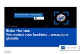 Euler Hermes We protect your business transactions globally Presentatie FiDiZ 27-01-2009.