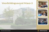 Voorlichtingsavond Mavo-3. Wat wil ik met u bespreken ? • terugblik MBO-voorlichtings- avond • testen interesse + beroep • sectoren • vakkenpakketkeuze.