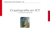 HOGESCHOOL ROTTERDAM / CMI Cryptografie en ICT L.V.de.Zeeuw@HR.NL.