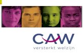 CAW Oost-Vlaanderen vzw Eén provinciaal beleid en beheer Werking verankert in 3 regio’s:  Aalst-Zuid-Oost-Vlaanderen  Gent-Eeklo  Waas-Dender.