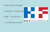 Rob Bonenkamp Senior Engineer H&F Technics Lichtenvoorde.