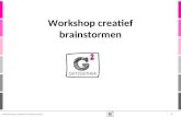 | 18 Workshop creatief brainstormen. | 18 TO DO: Aan de slag met reële problemen Gebruik maken van je creativiteit Speedcursus case aanpak Workshop creatief.