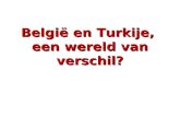 België en Turkije, een wereld van verschil?. Identiteitskaart van België.