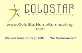 Gold Star Home Remodeling Presentation