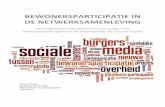 Masterthesis Bewonersparticipatie In De Netwerksamenleving En De Meerwaarde Van Sociale Media