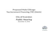 Public hearing presentation main chicago proposed tif draft 11.12.12